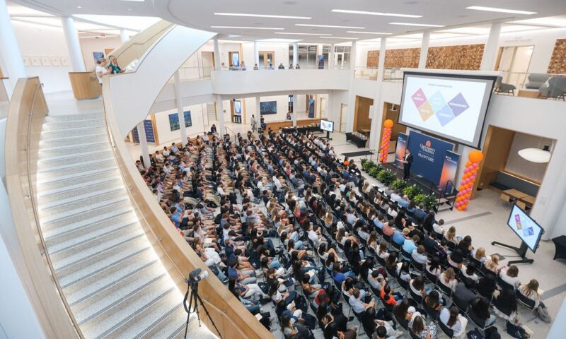 Second-years attend McIntire's COMMence conference.