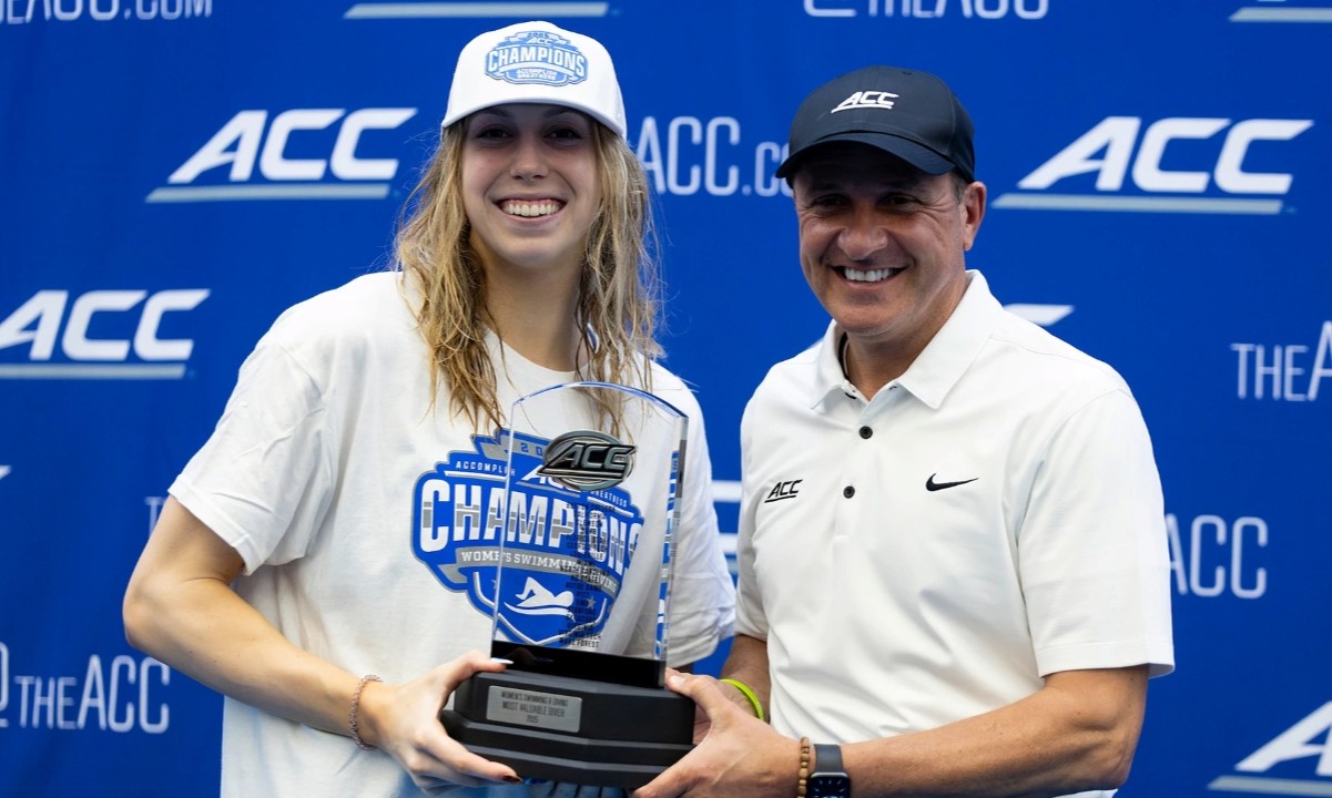 Gretchen Walsh wins ACC Mary Garber Female Athlete of the Year award