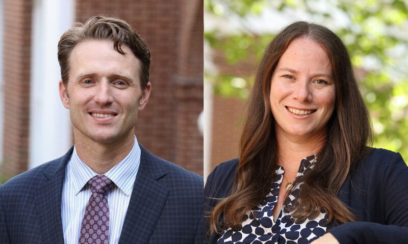 Jeffrey Lovelace and Abbie Oliver