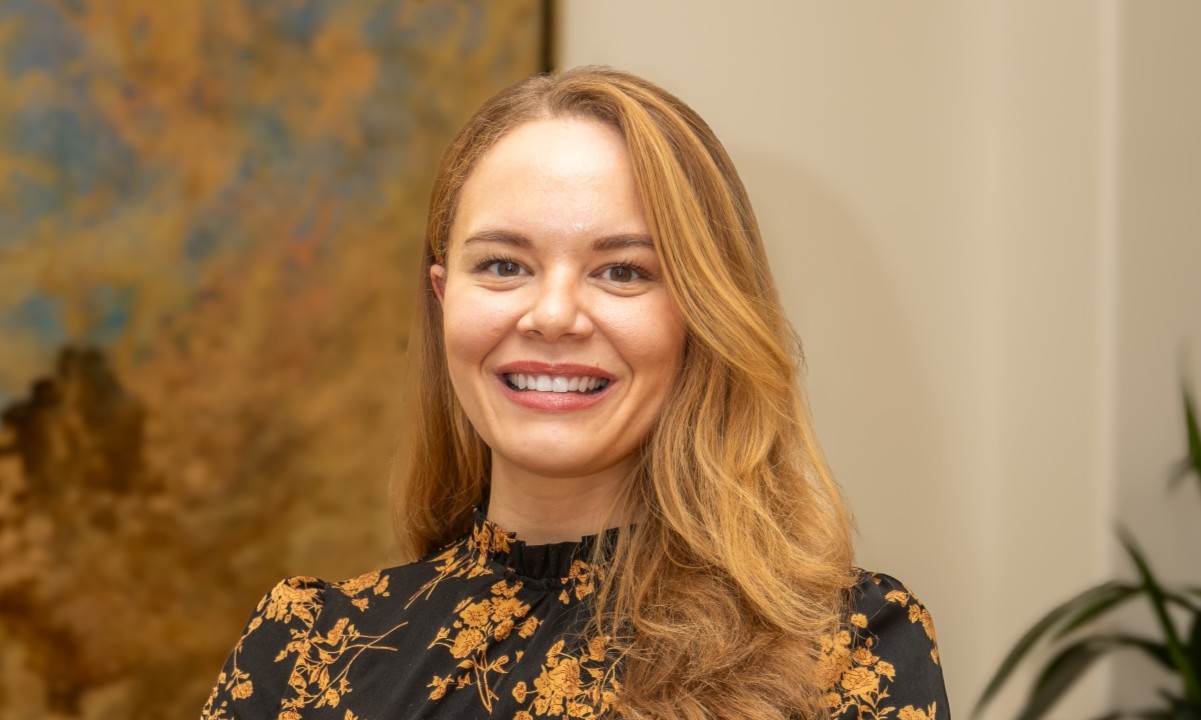 Lindsay Forcade, pictured in a head-and-shoulders photograph