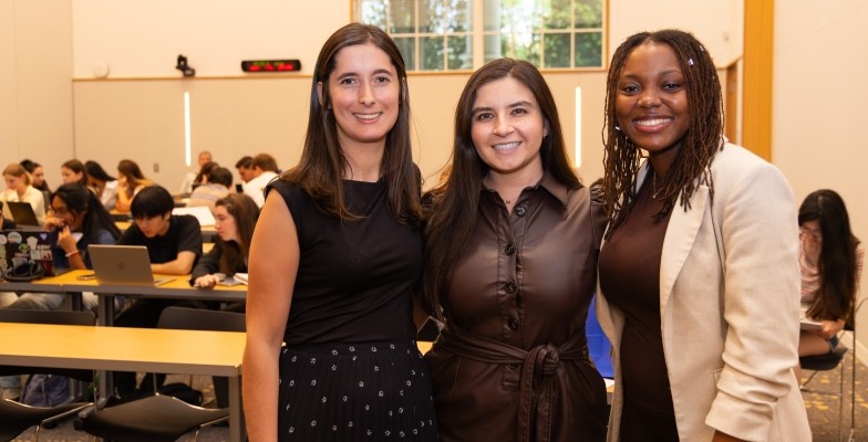 three pwc representatives at pwc Investigate